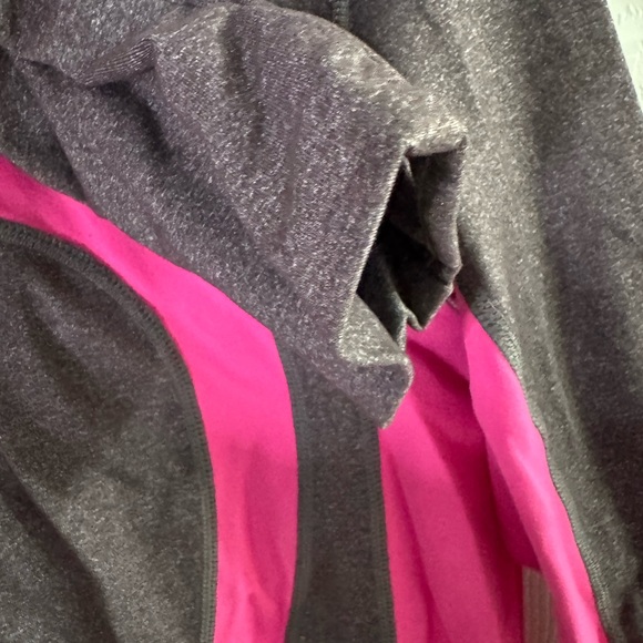 Size 10 lululemon athletica size 10 Pink and Gray in stride Jacket hoodie - Picture 6 of 7